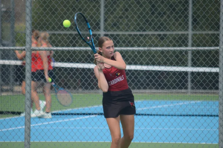 Depth plays crucial role in Fairmont girls tennis success